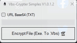 图 4.1。 Vbs-Crypter简单接口